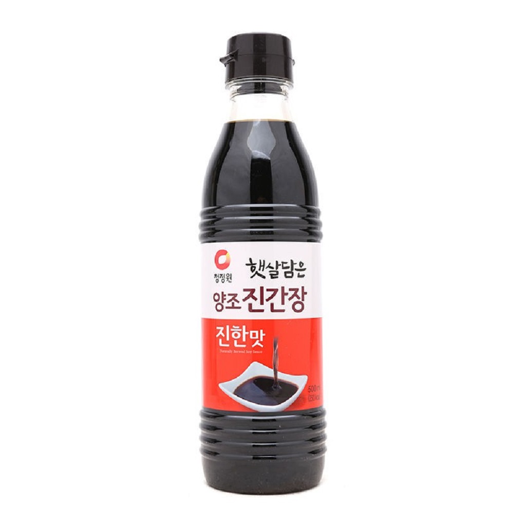 Xì dầu hàn quốc daesang vị đậm để chấm 500ml