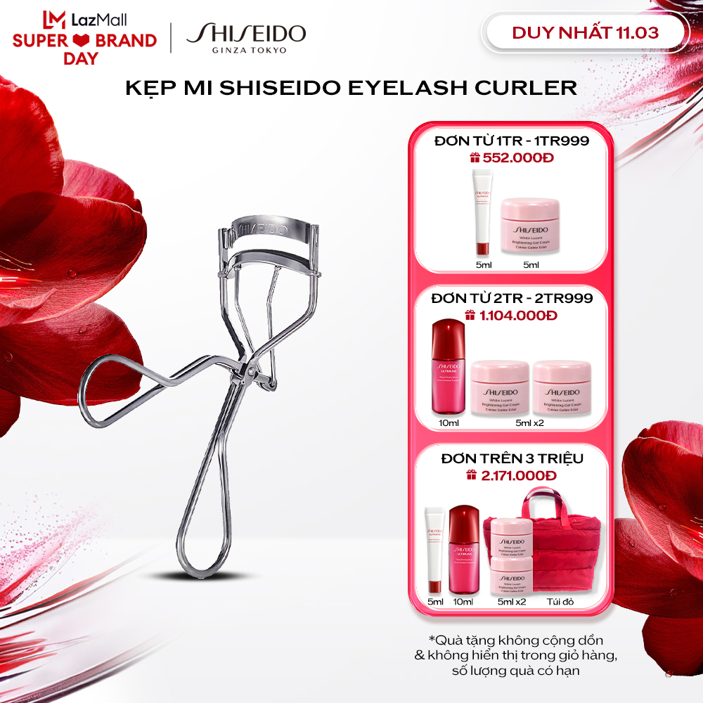 Kẹp mi Shiseido Eyelash Curler