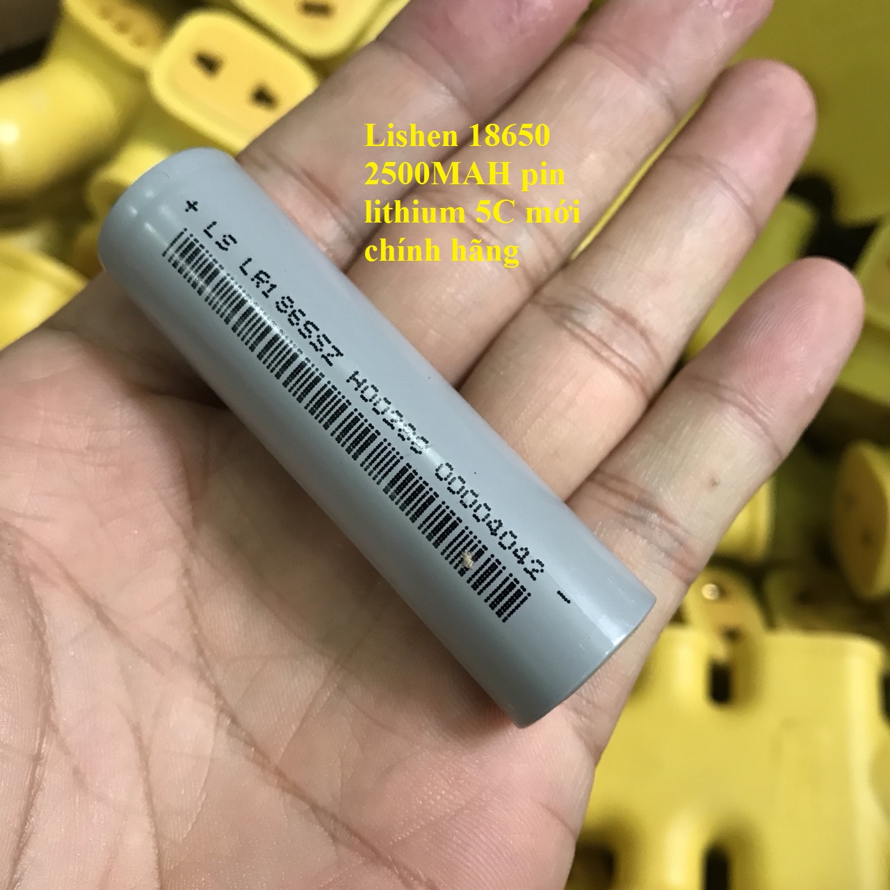 Cell pin 18650 lishen 2600mah-5c