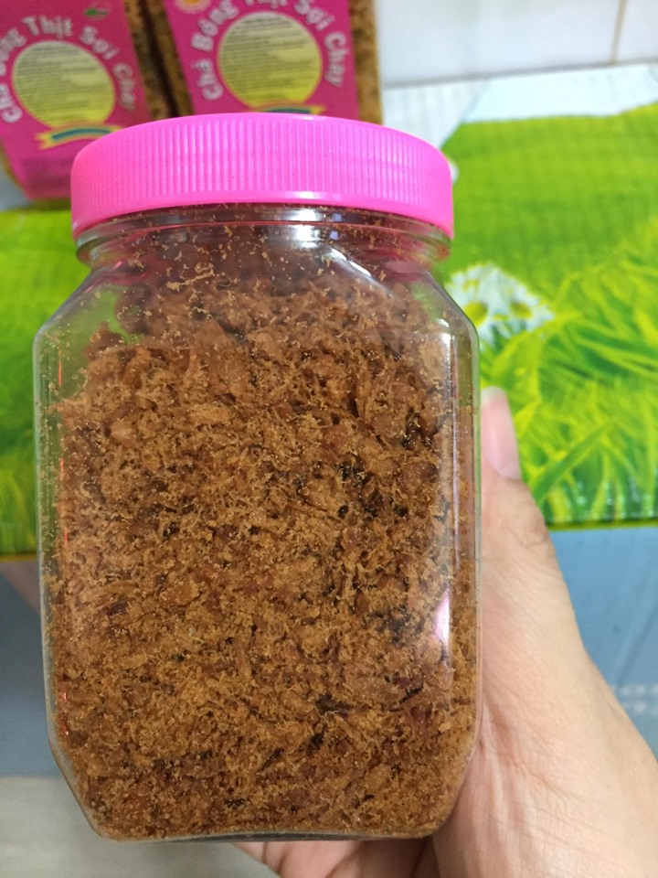[HCM]Chà Bông Thịt Sợi Chay - Hủ 100g