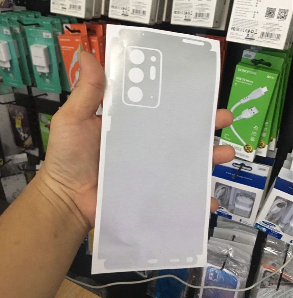 Miếng Dán skin lưng full viền cho Samsung Note 20Ultra / Note 20 / Note 10 / Note 10plus / Note 10lite / Note 9 / Note 8.chống trầy xước, chống bám vân tay..