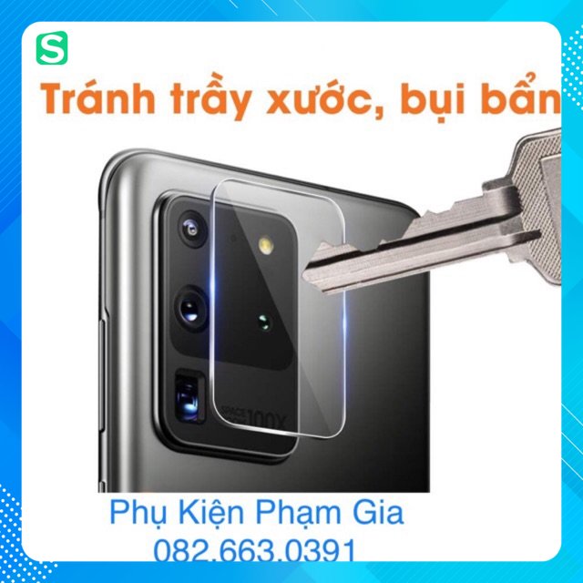 Dán cường lực kính camera samsung galaxy s20 s20+ s20 ultra