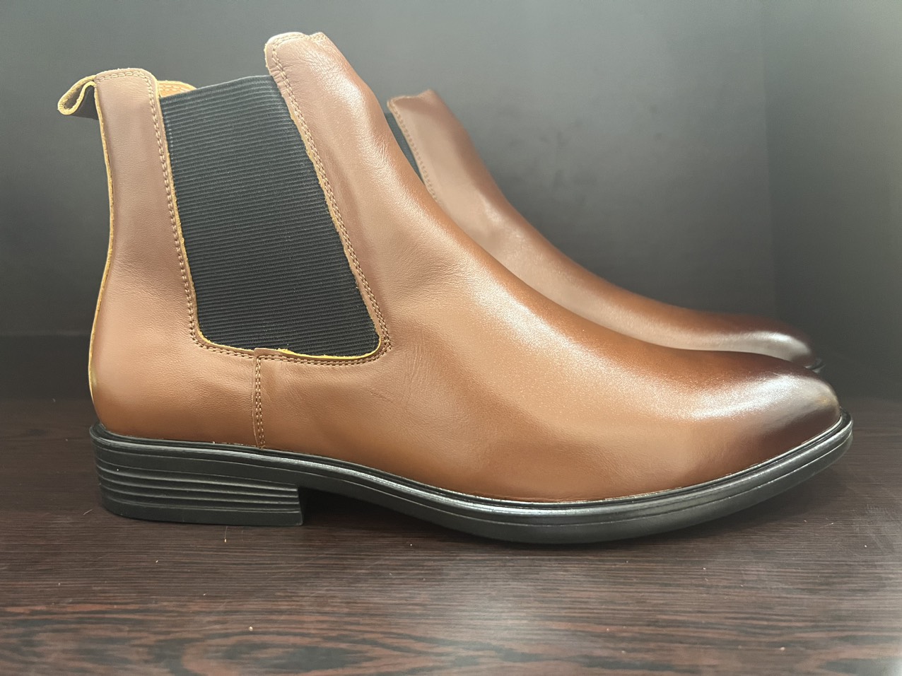 [ SALE XẢ KHO ]  GIÀY BOOTS NAM CHELLSEA BOOTS CLASSIC DA BÒ 100% C22