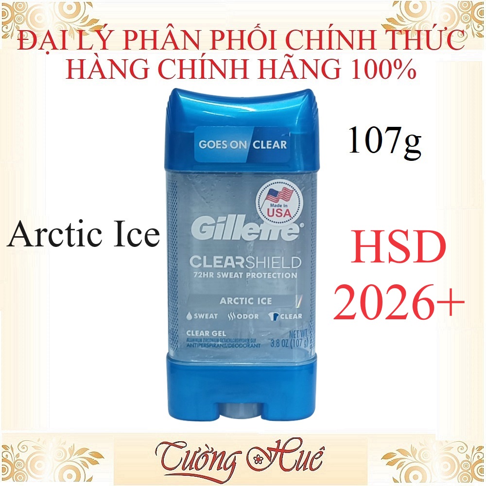 Lăn khử mùi Gillette Cool Wave 107g