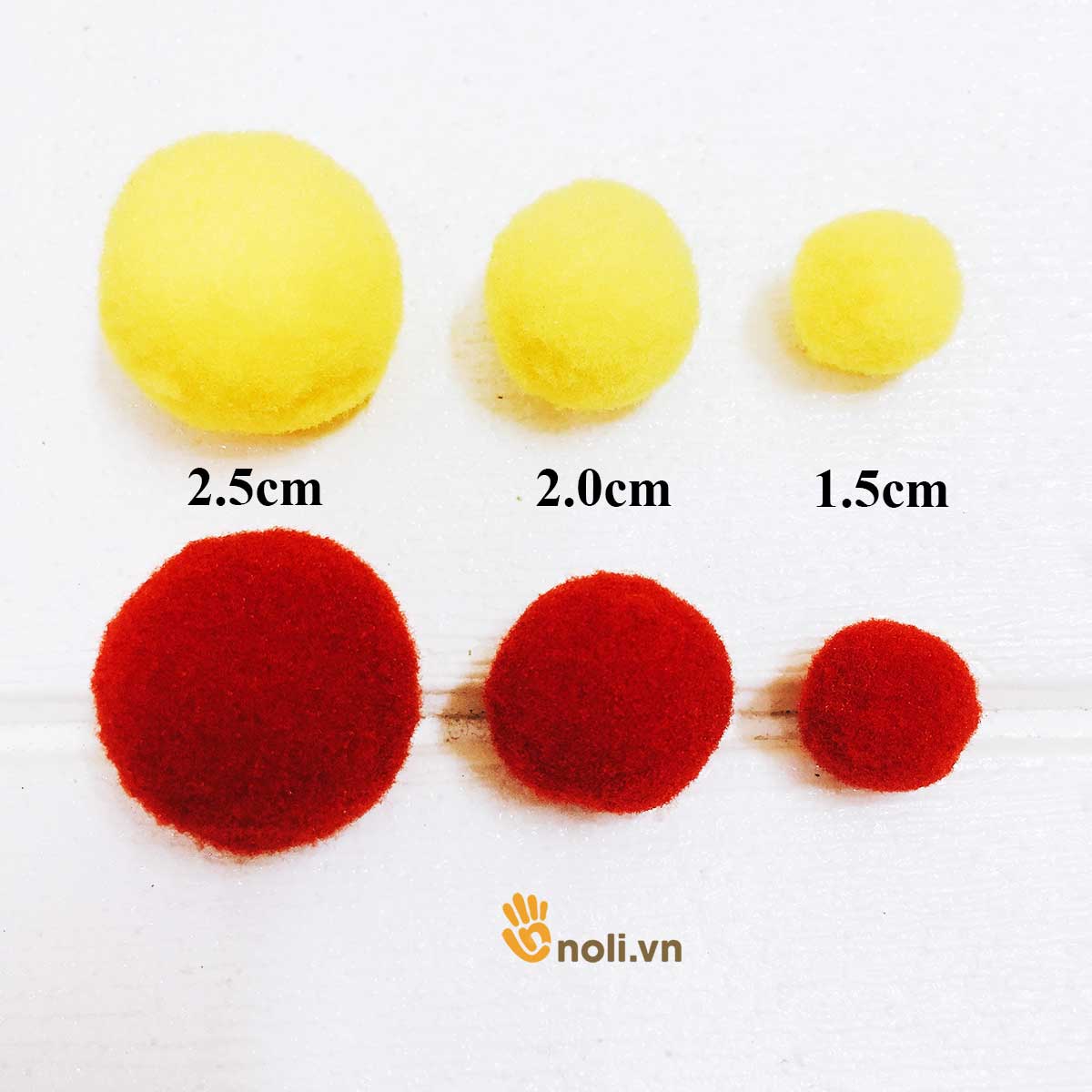 Pom Pom trang trí thú bông, túi xách, đồ handmade