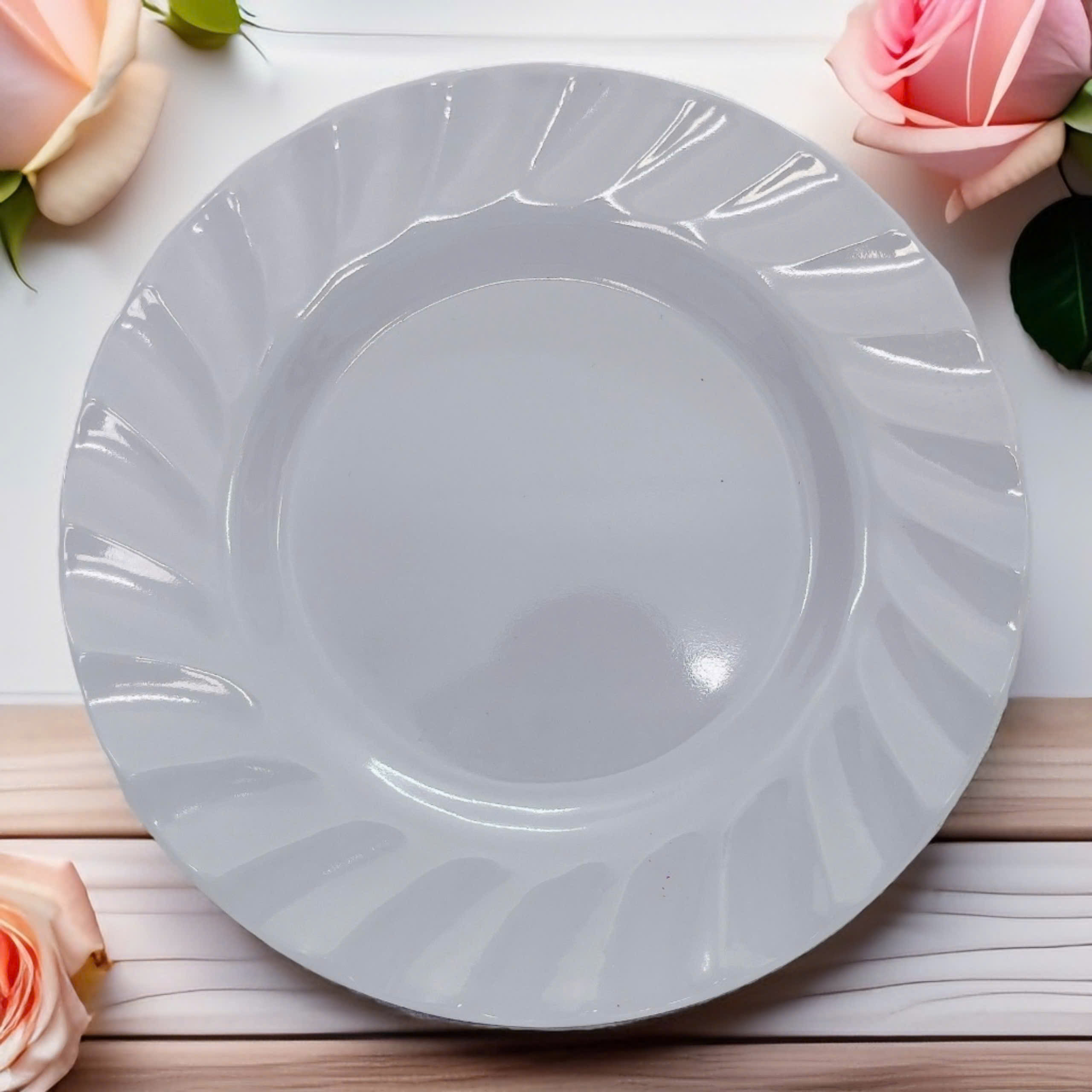 Dĩa 6 Cạn Xoắn Melamine 2106 ( 16,2cm x 16,2cm )