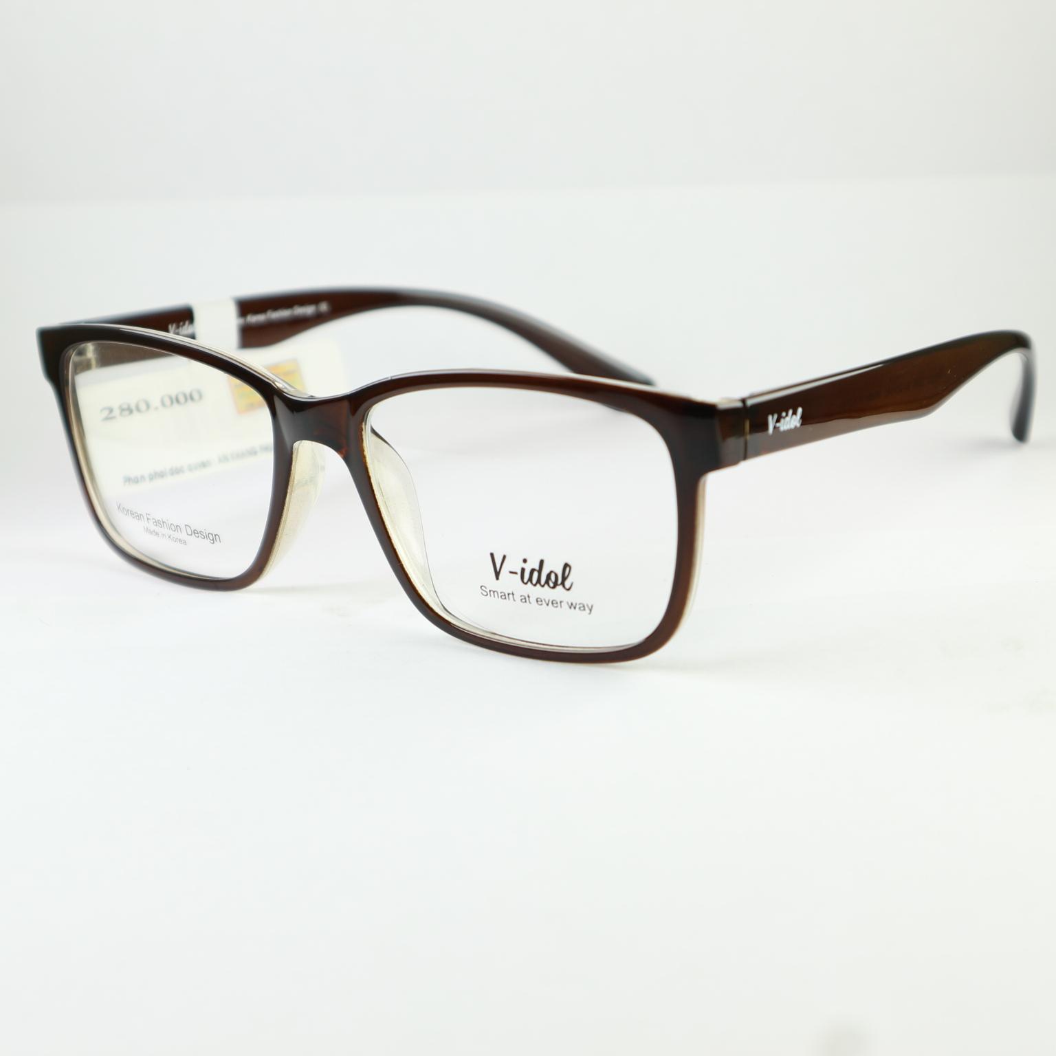[HCM]Gọng kính V-idol V8099 SBR ( màu nâu )