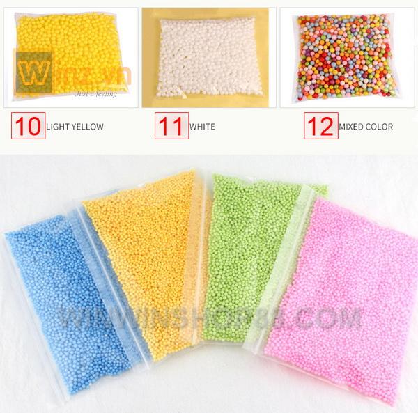 [HCM]Hạt xốp màu lót hộp quà 30g (loại lớn) (Màu Ngẫu Nhiên)