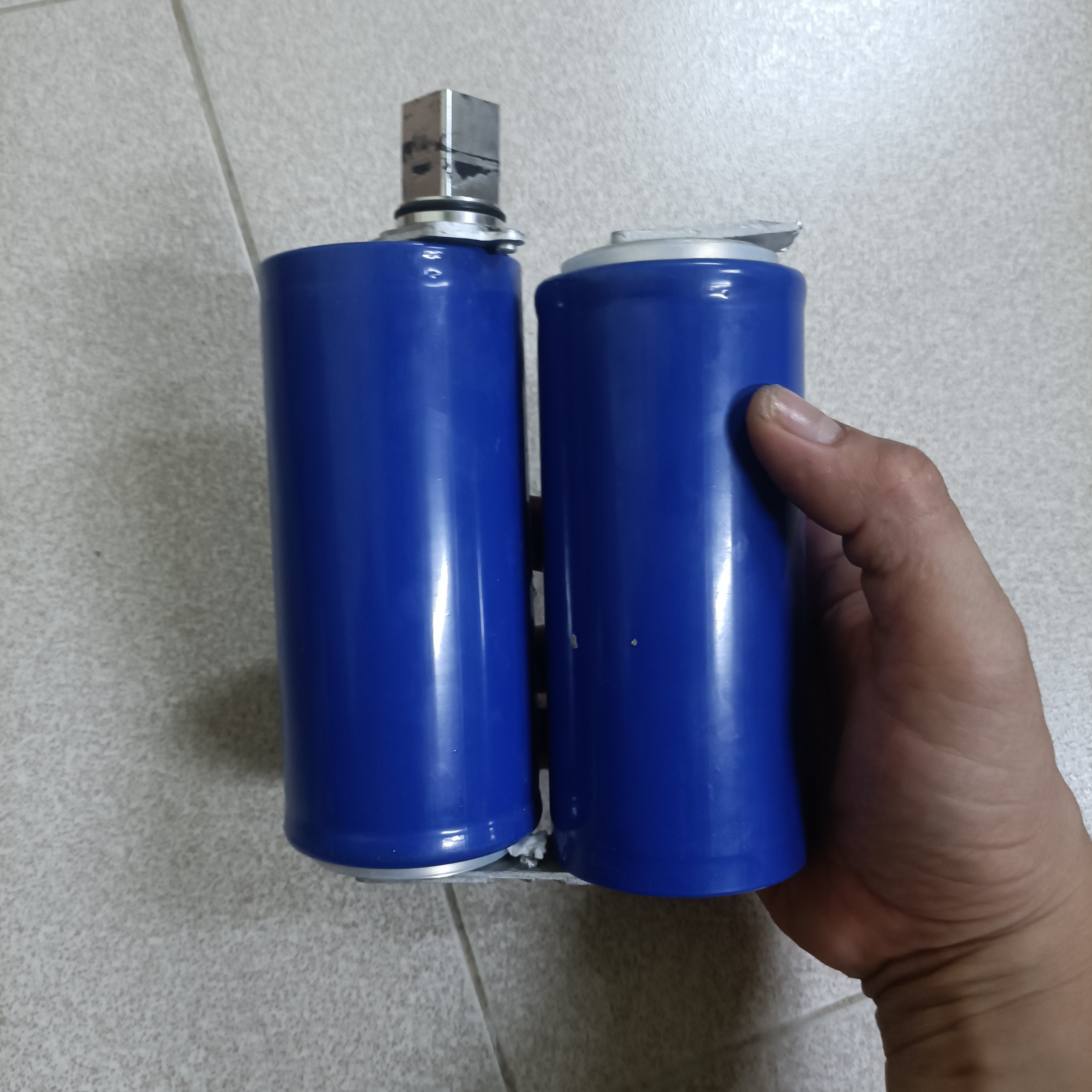 Siêu tụ Maxwell 2.7V 3000F chế máy hàn cell pin