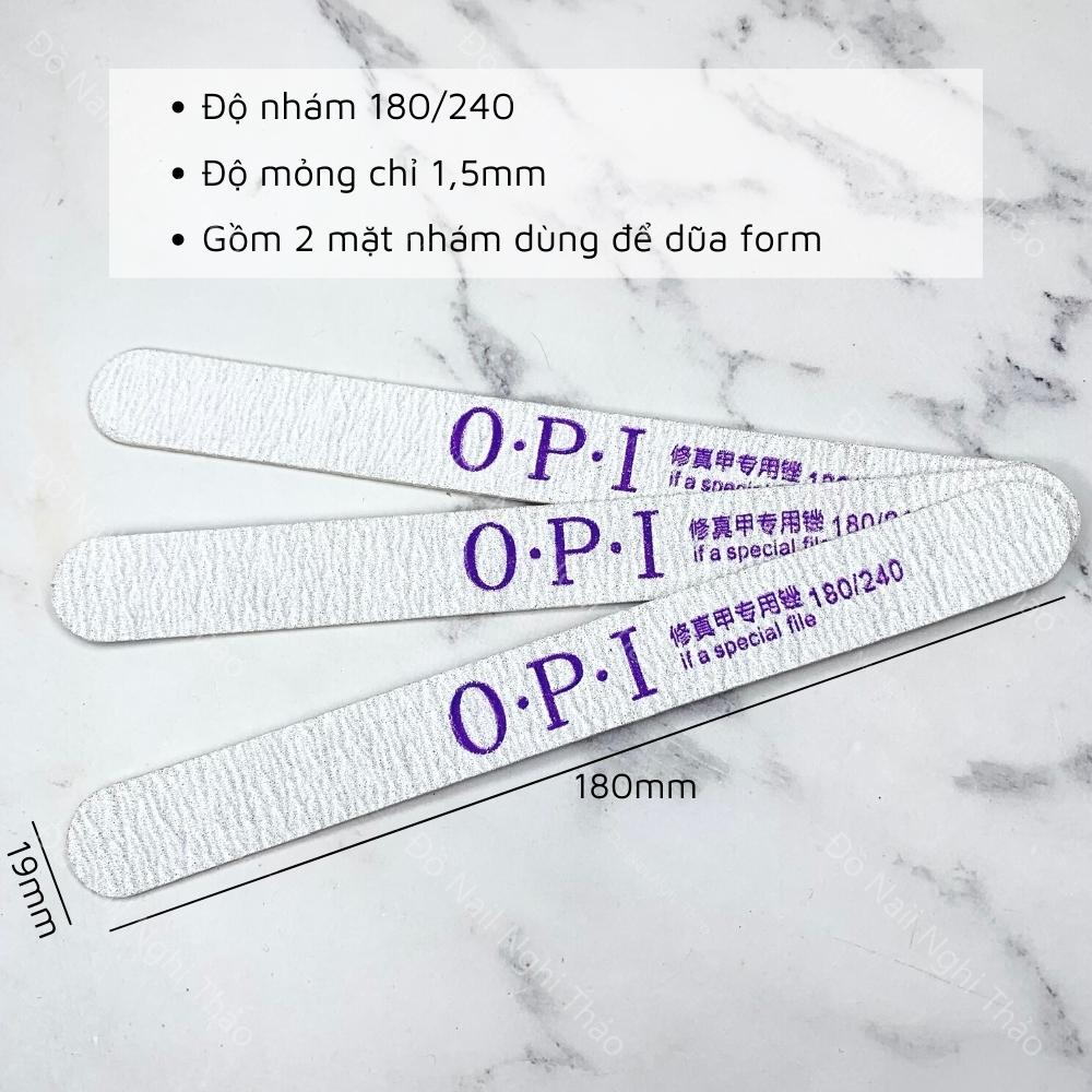 Dũa móng tay chuyên dụng OPI Nghi Thảo
