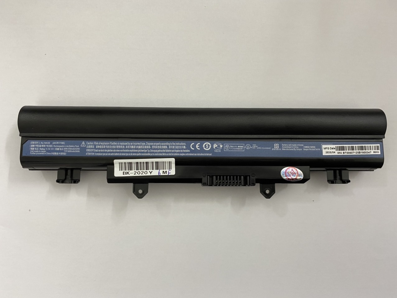 Pin Laptop Acer E5-571, E5-572 Series Zin