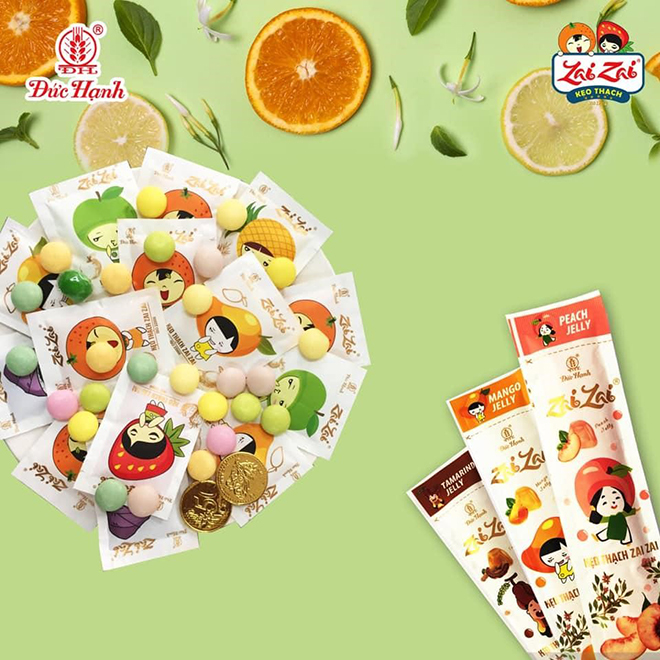 1KG THẠCH Zai ZAI 🌈 SIÊU NGON  🌈 - Thạch Dài