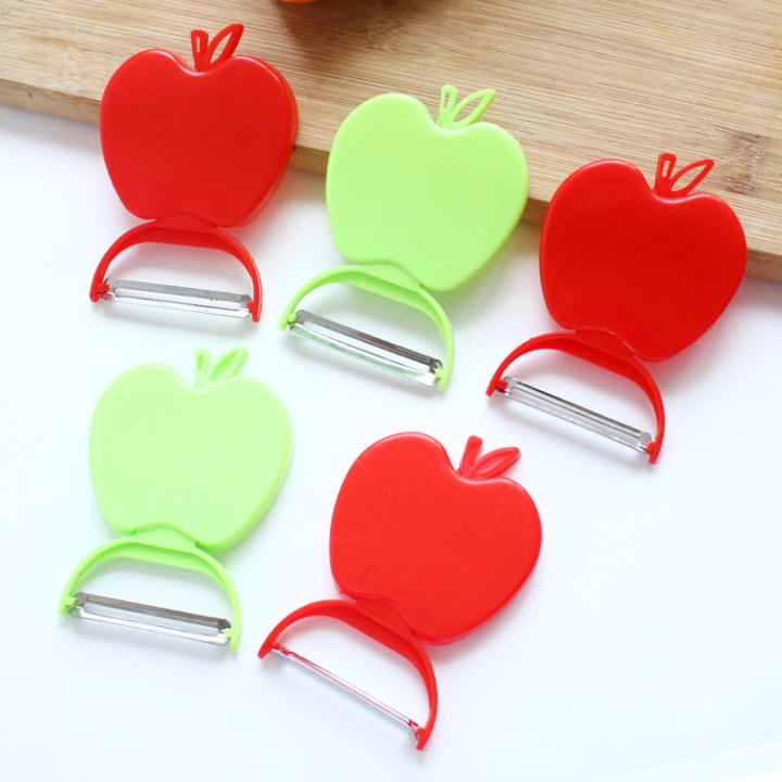 DỤNG CỤ NẠO GỌT HOA QUẢ HÌNH QUẢ TÁO ( GIAO MÀU NGẪU NHIÊN)