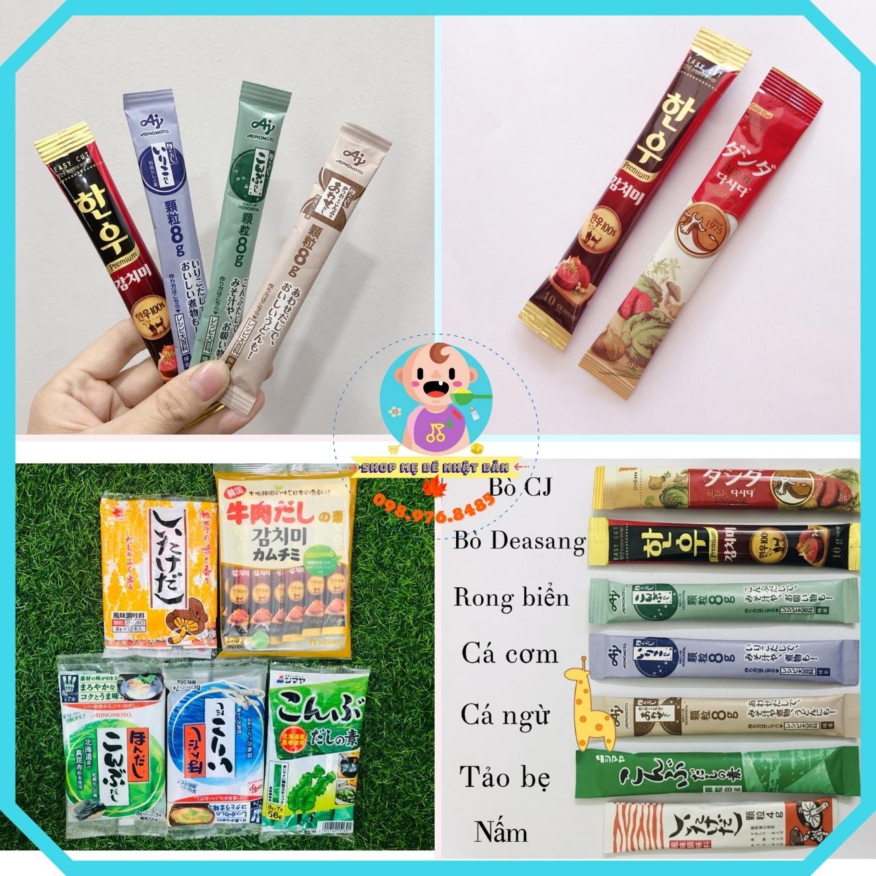 Hạt Nêm Ăn Dặm Nhật Bản Cho Bé Từ 6 Tháng Tuổi