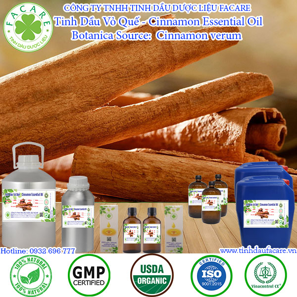 Tinh dầu Vỏ quế Cinnamon essential oil - 10ml
