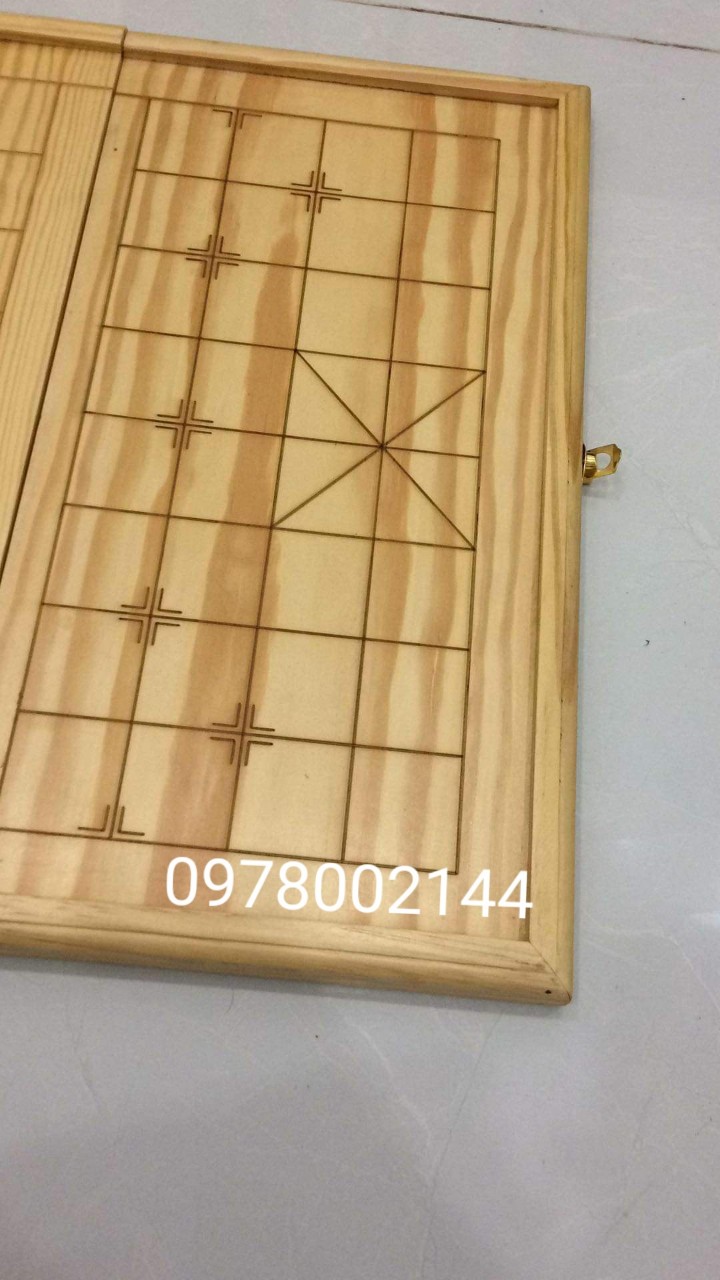 Bàn Cờ Tướng Gỗ khắc laser