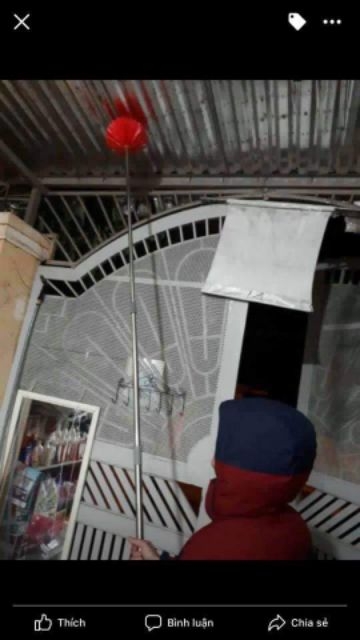 Chổi quét mạng nhện 3trong1 và 2trong1