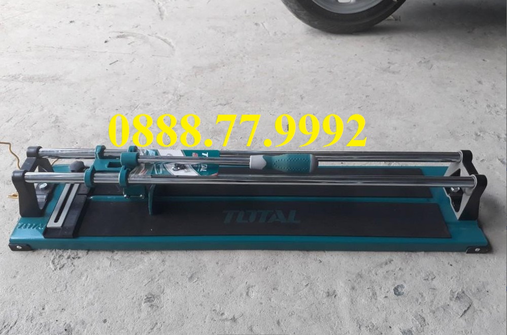 Bàn cắt gạch men TOTAL THT576004 bàn cắt gạch đẩy tay 600mm, Chiều dài cắt tối đa 600 mm, 815 x 195 cm, 16x6x3mm, 19mm