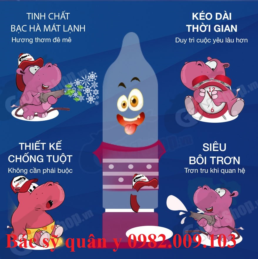 [tặng 10k] Bao cao su BCS OK siêu mỏng hàng cao cấp