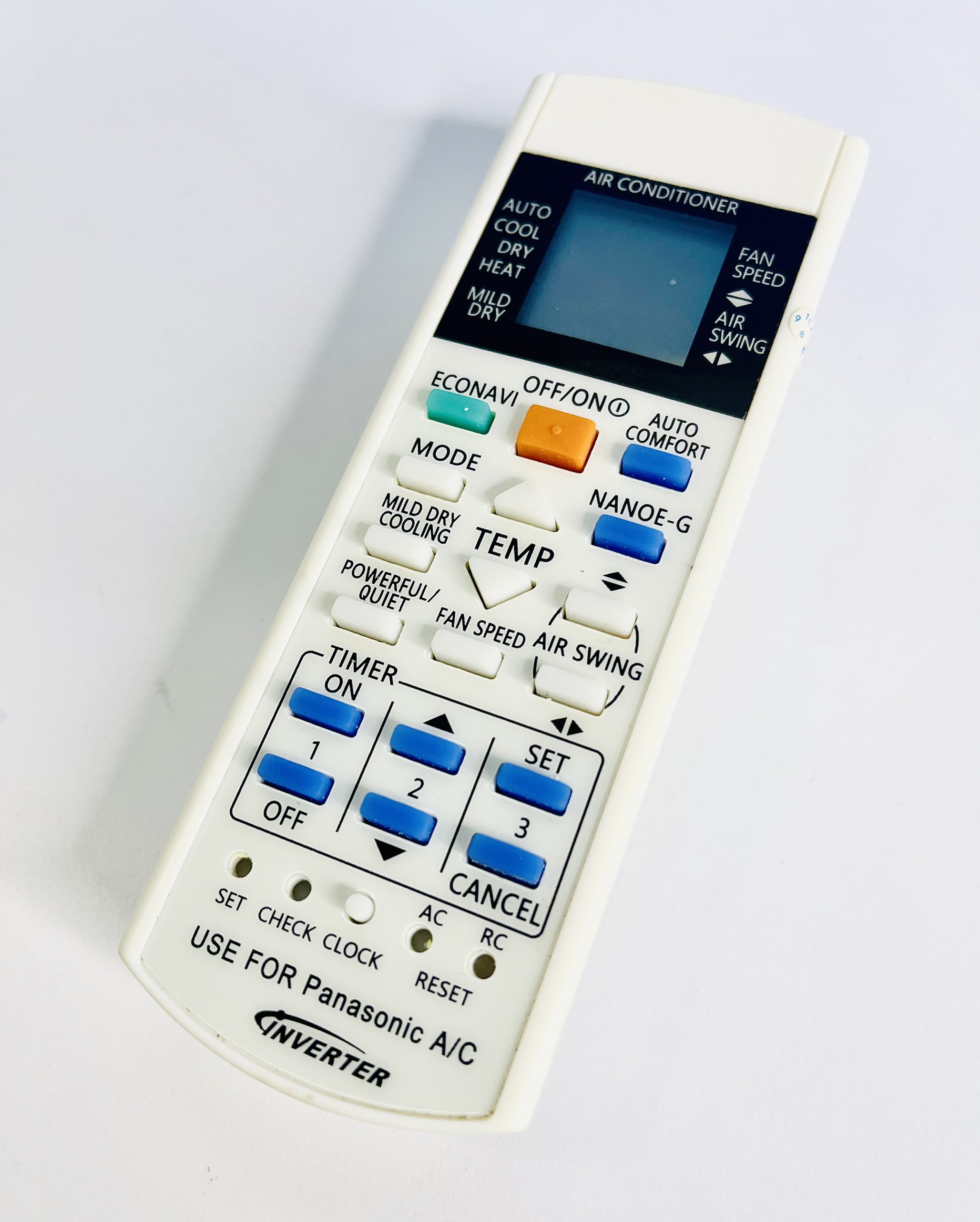 Remote Máy lạnh Panasonic ion Mới- SP000858