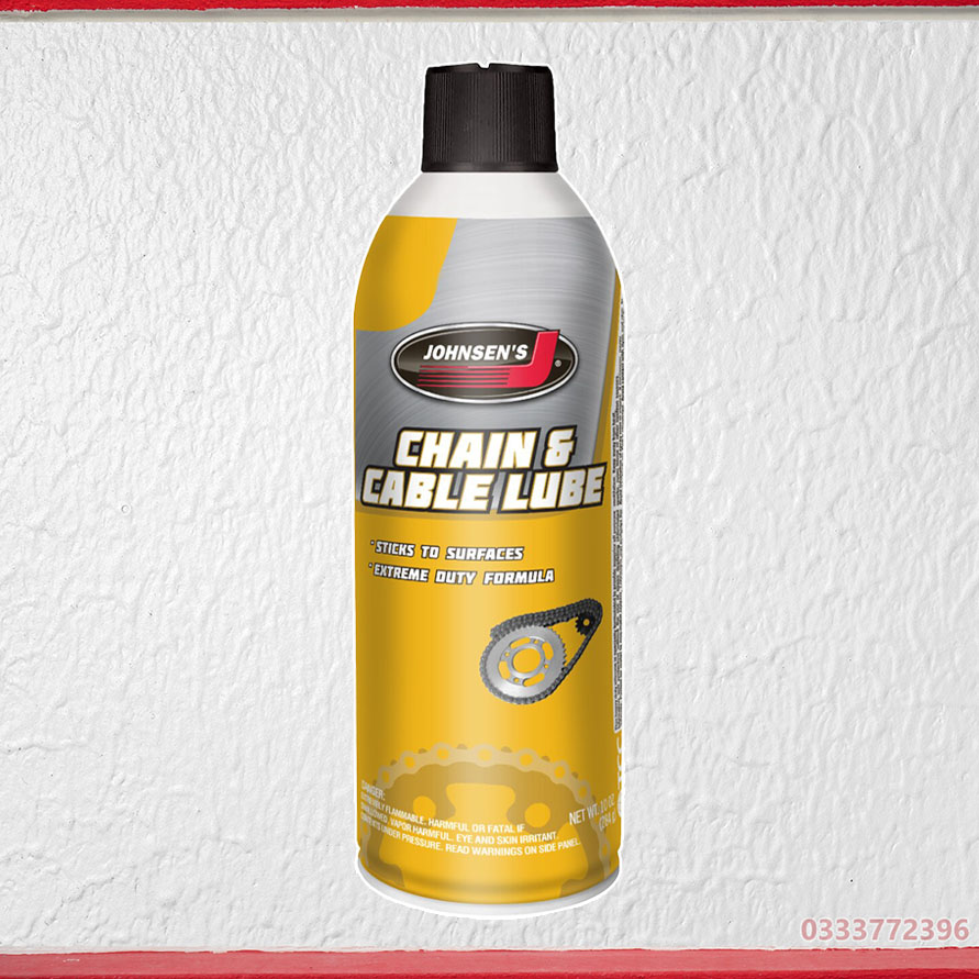 Bảo dưỡng bôi trơn xích johnsen chain & cable lube 284g
