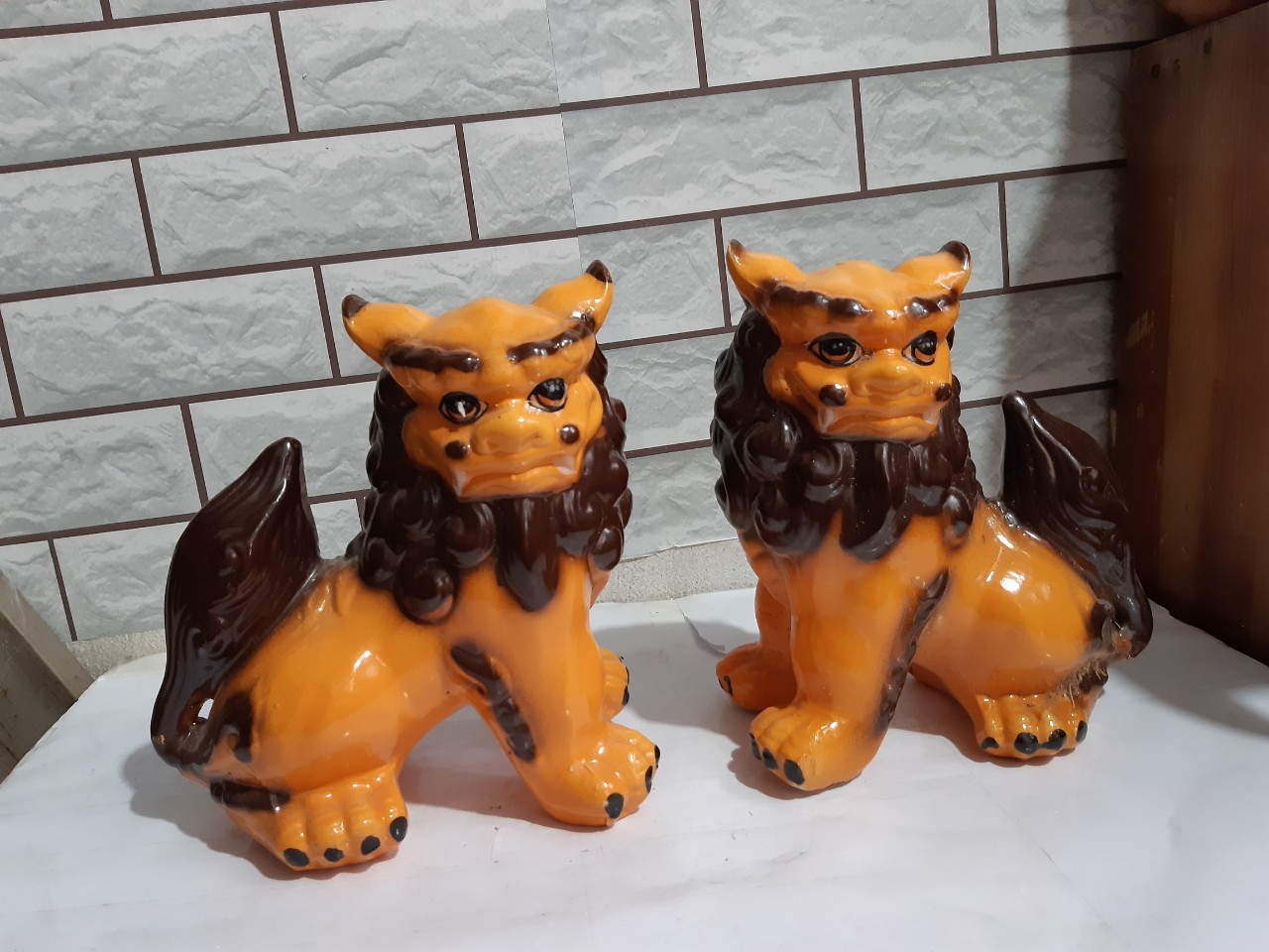 [HCM]Cặp kỳ lân C25*D20 cm