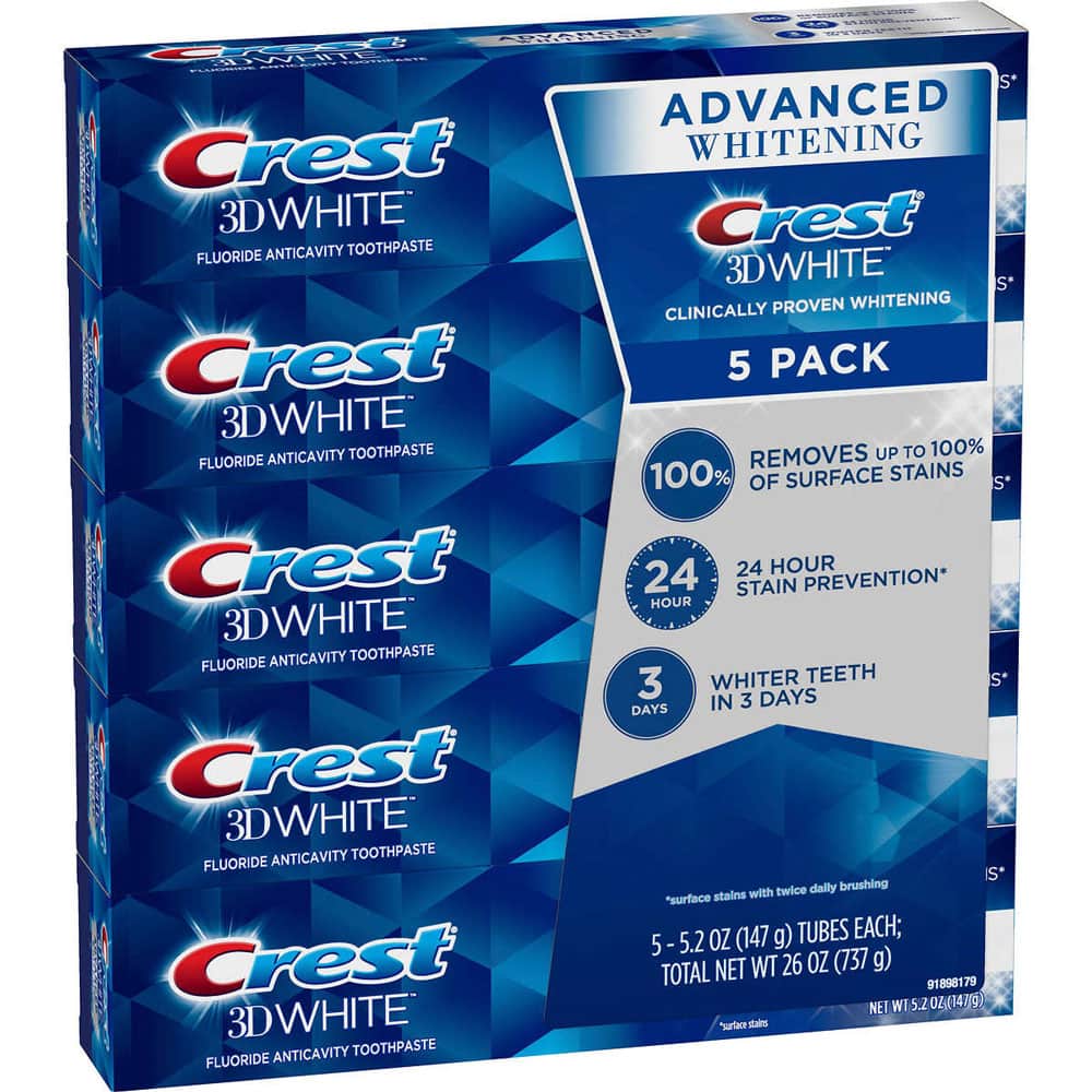 Crest 3D White Advanced Whitening kem đánh răng [nhập Mỹ giá tốt]