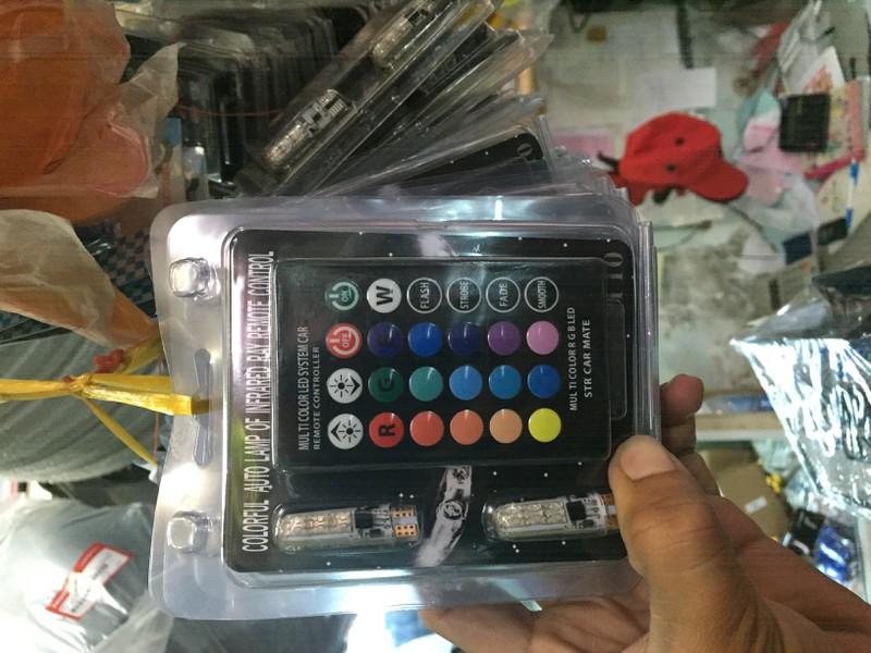 Cặp Đèn led sương mù chỉnh 7 màu