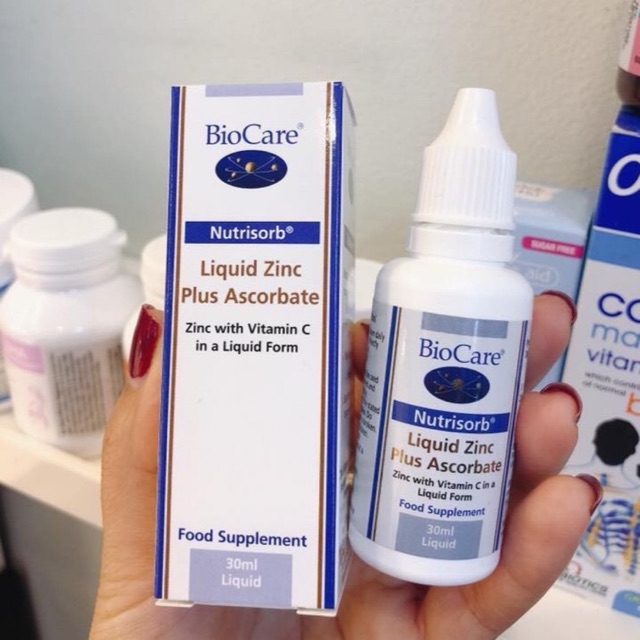 Bio Care Kẽm Và Vitamin C Dạng Nước 30ML