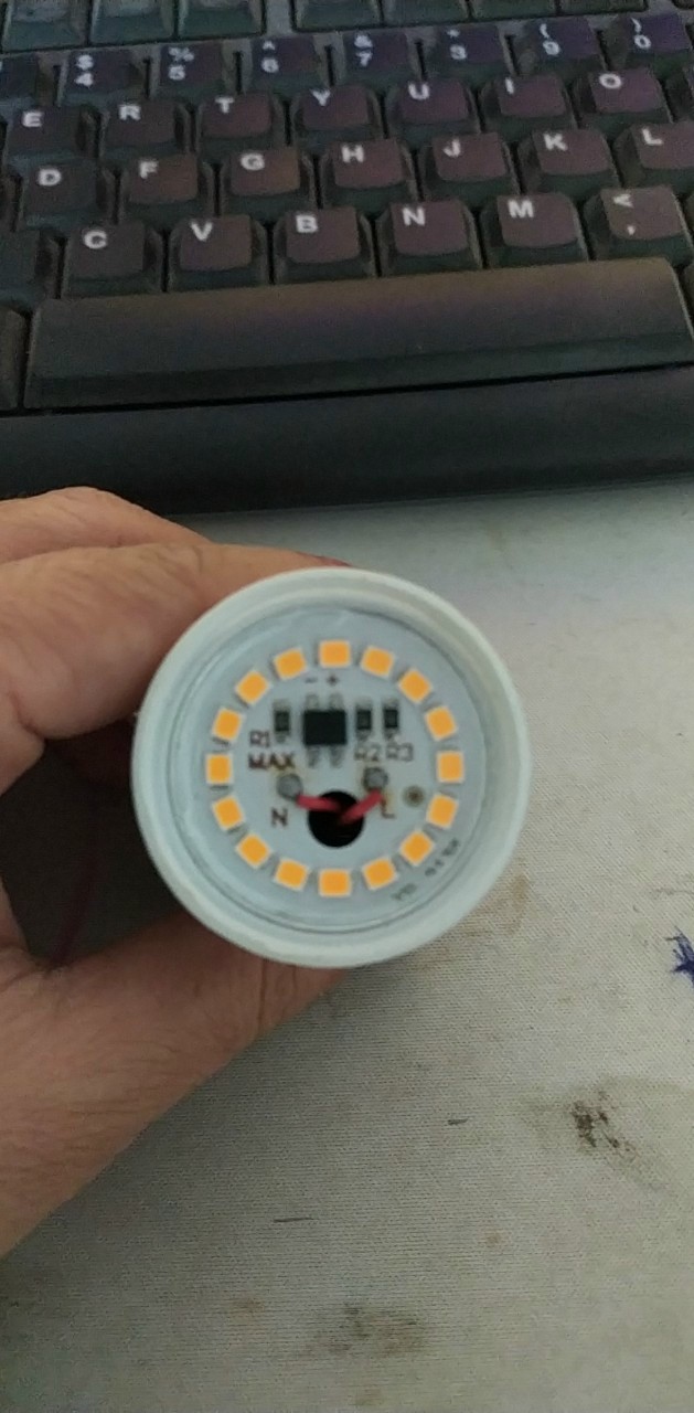 bóng đèn led tron 3w, 5w chống nước