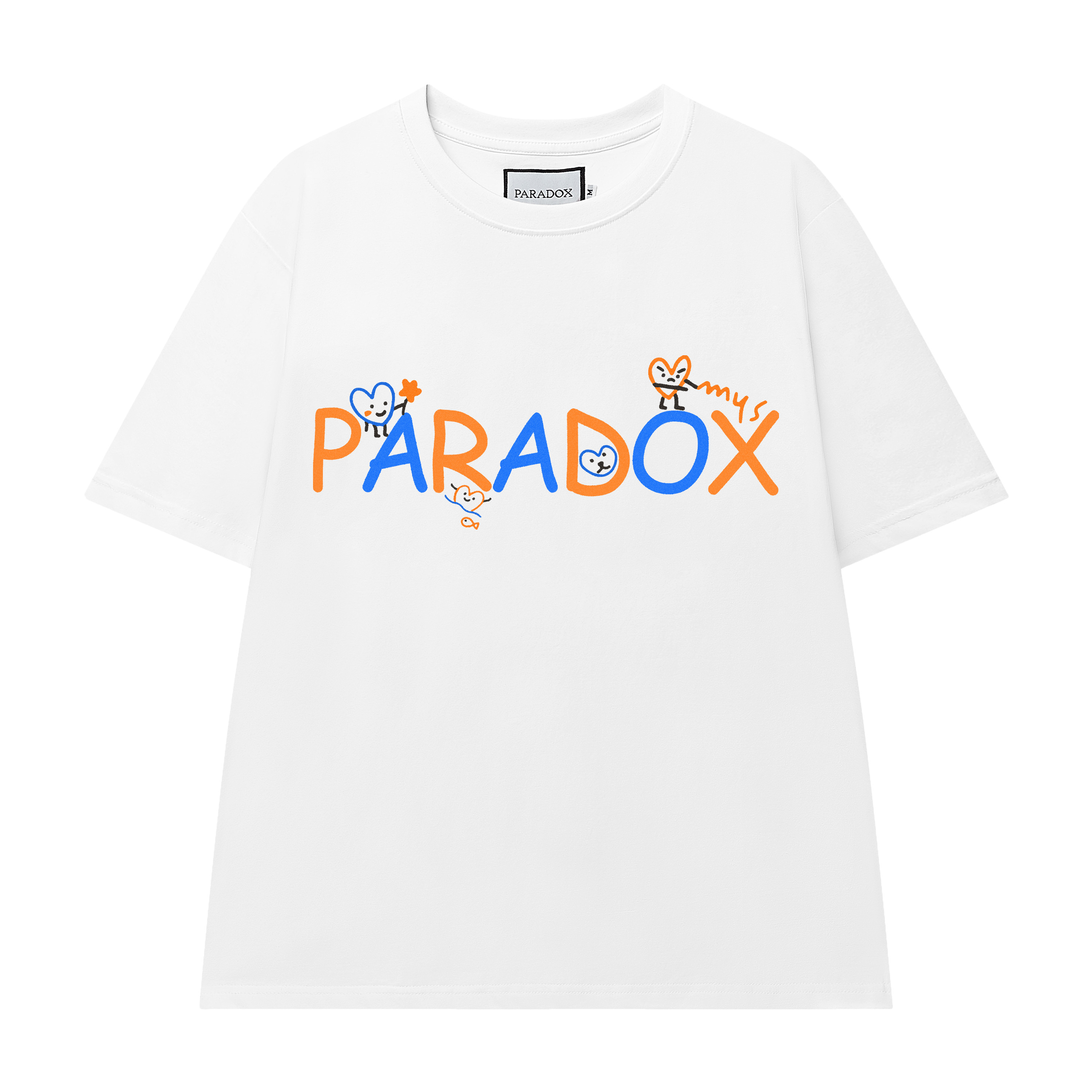 [SF]PARADOX Áo thun HEART DOODLE TEE