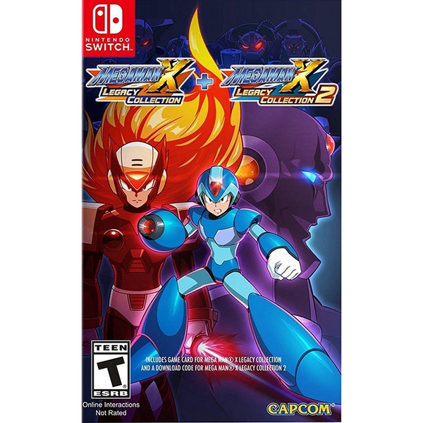 Mega Man X Legacy Collection 1 + 2 - 2nd No Box