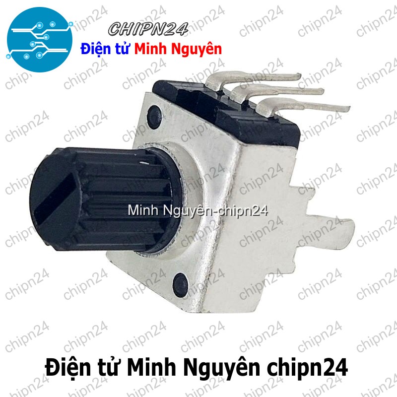 [4 con] (F170) Biến trở RV09 Dọc Trục Ngắn (1K/2K/5K/10K/20K/50K/100K RV0931 Trục 7.5MM) - [Chọn Loại] - HHH.00490
