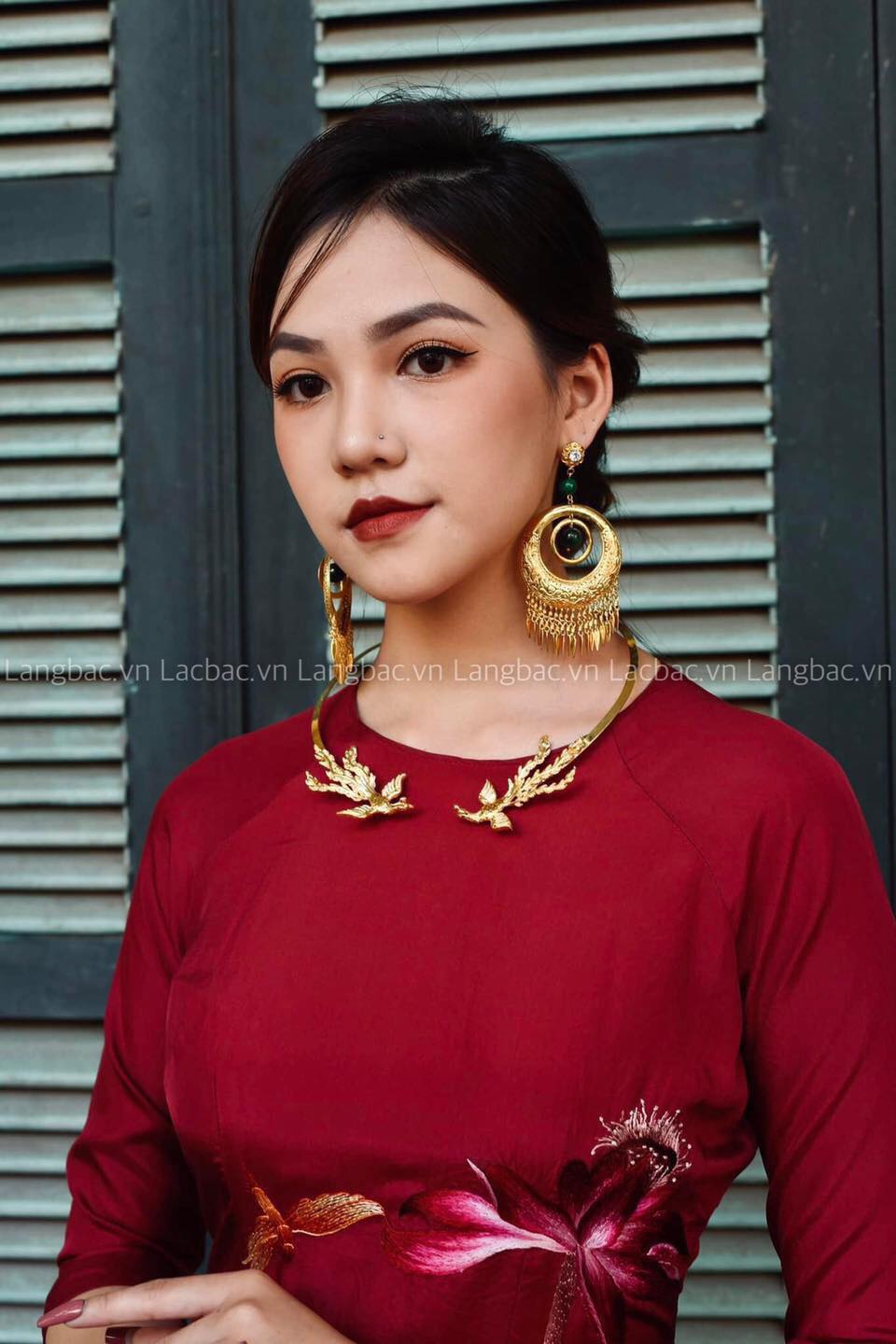 KIềng Phượng múa mạ vàng