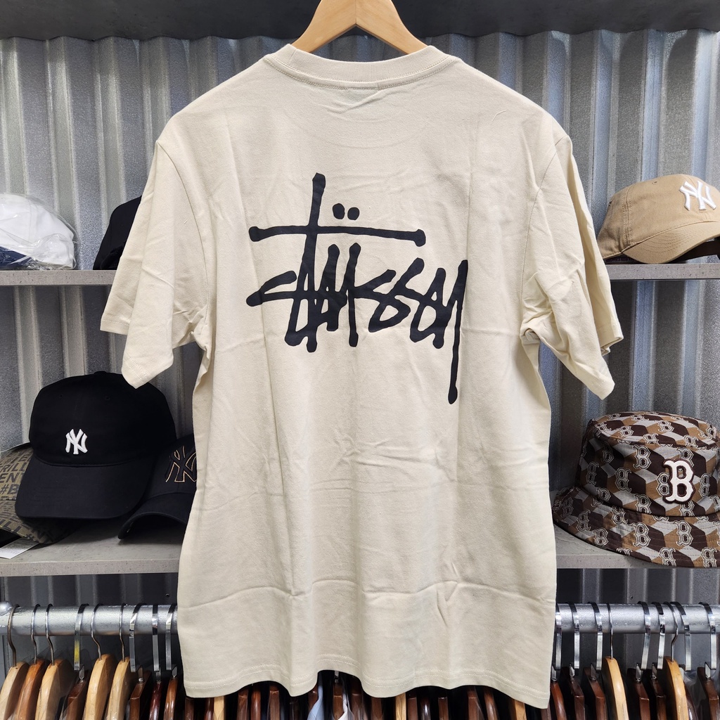 STUS.SY BASIC TEE - Áo thun Stussy Unisex Nam Nữ Authenitc