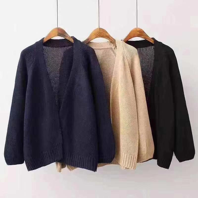 [ÁO CHOÀNG NỮ ] Áo Khoác Cardigan Len Nữ Hàn Quốc-Áo Len Nữ Basic Dày Dặn