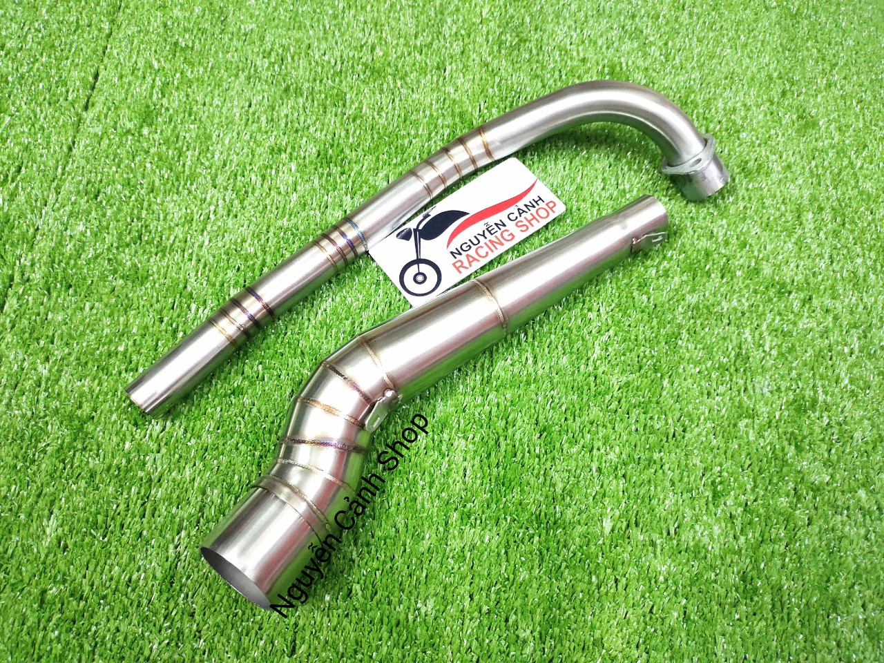 Cổ pô Wave Dream-Sirius-Wave A 110-Exciter-Winner 2 khúc mối hàng titan