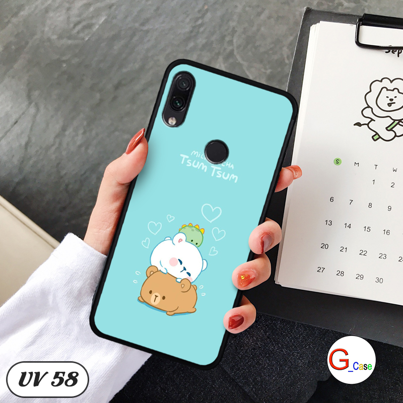 Ốp điện thoại XIAOMI REDMI NOTE 7 PRO - lưng nhám viền dẻo