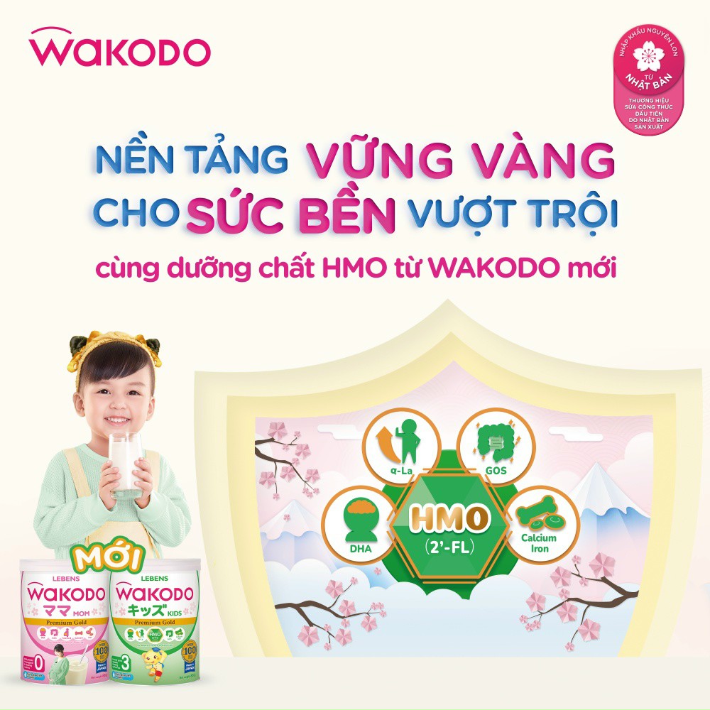 Sữa Wakodo Gungun Step 2 ( 1-3 tuổi ) lon 830gr