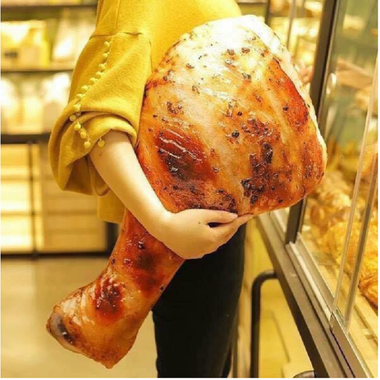 gối ôm 3d hình đùi gà 70cm