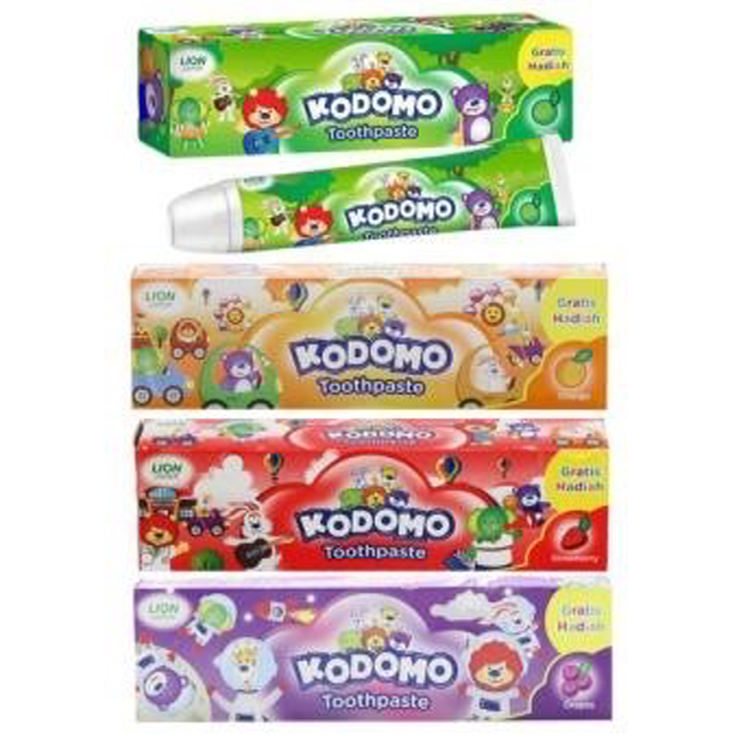 [HCM]Kem đánh răng trẻ em Kodomo 45g