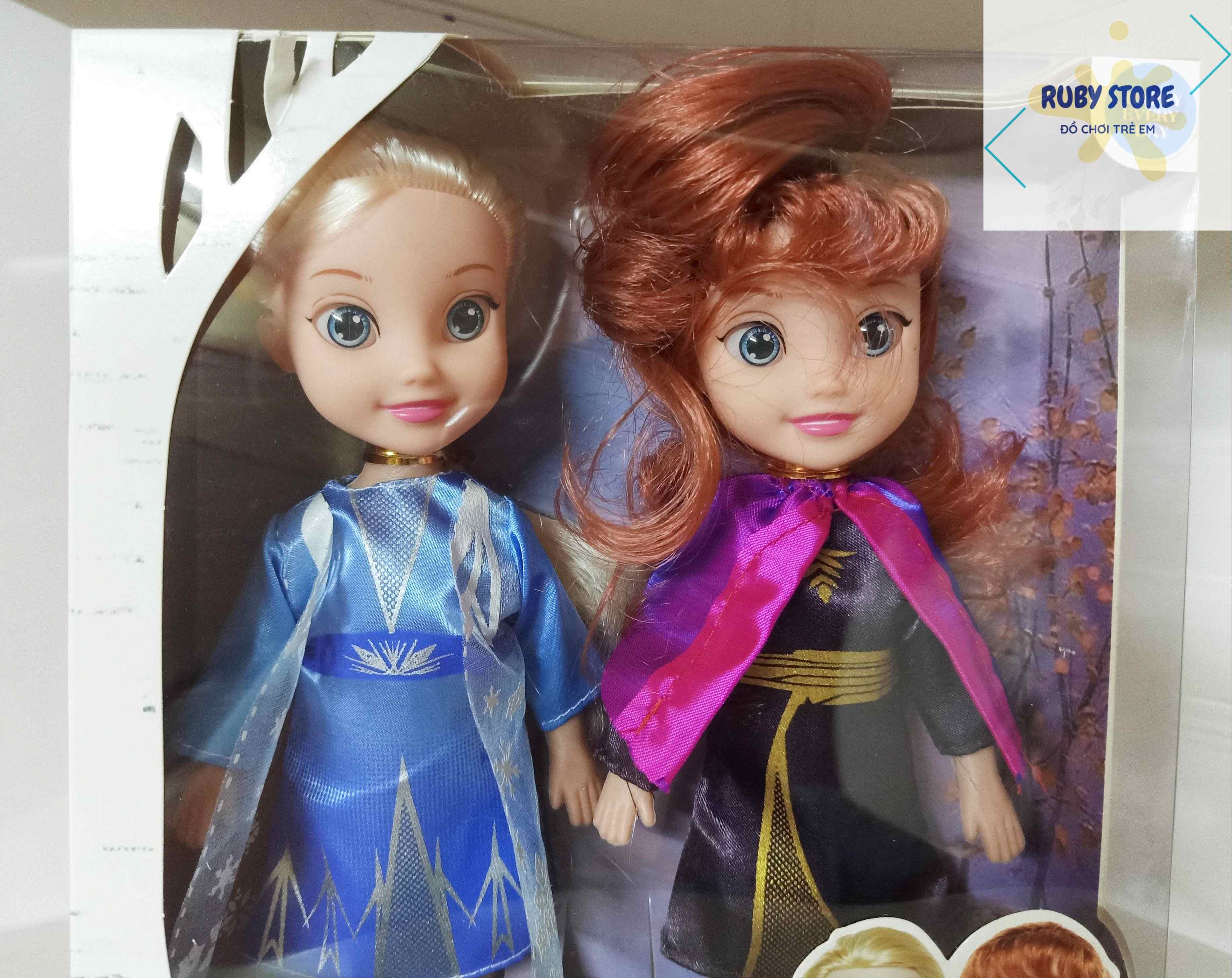 FROZEN 2 - HỘP KIẾNG 2 BÚP BÊ ELSA VÀ ANNA