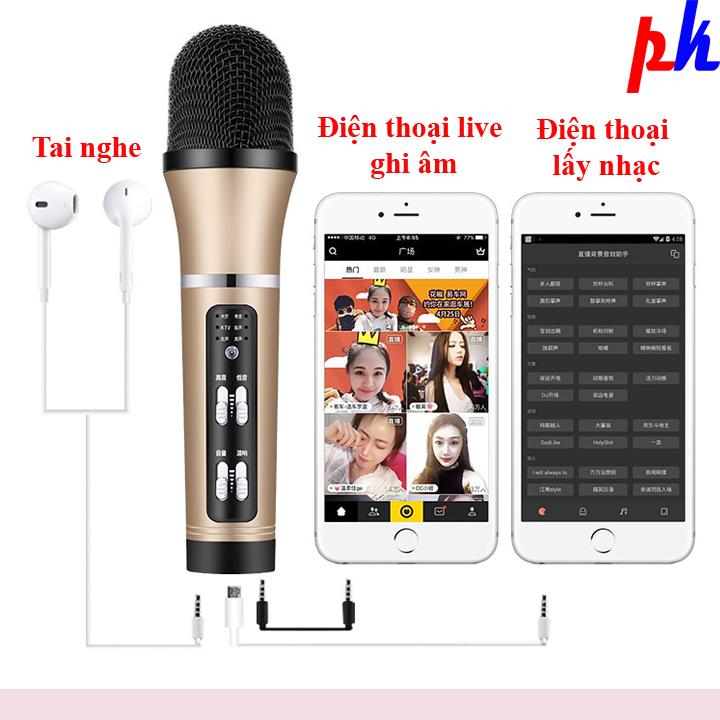Micro hát karaoke live stream BNG25