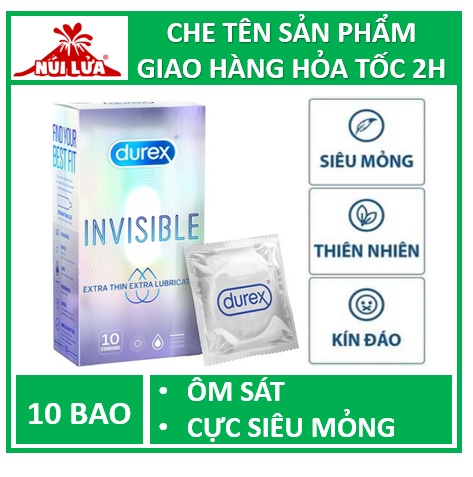Combo 4 hộp Bao cao su Durex 48 bao Tùy khách chọn Tặng 1 gói gel bôi trơn