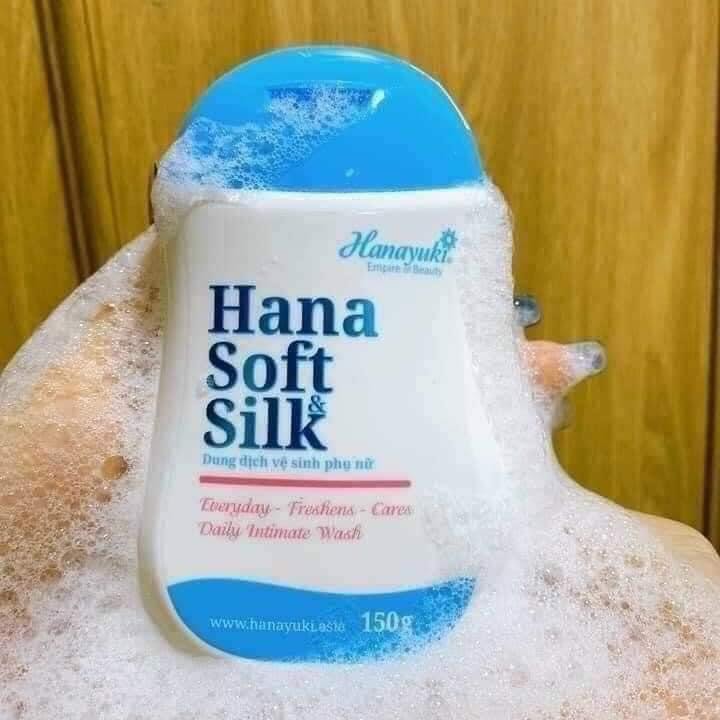 [ CHÍNH HÃNG] Dung Dịch Vệ Sinh Phụ Nữ Hana Soft Silk Hanayuki [date 2023]