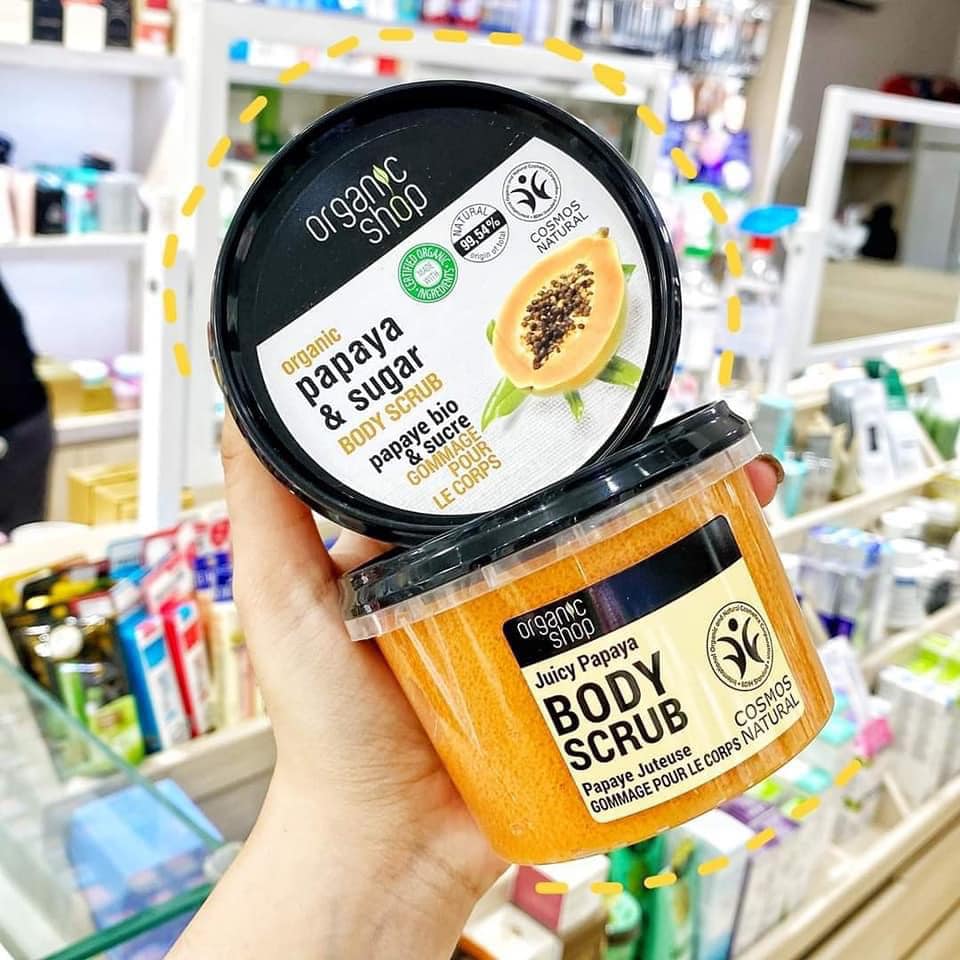 Tẩy Da Chết Toàn Thân Organic Shop 250ml