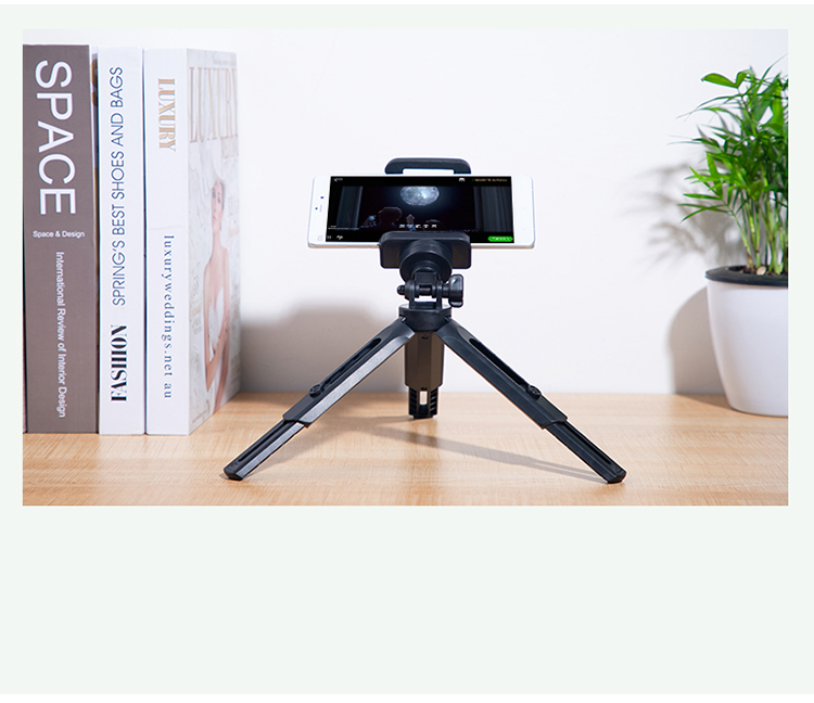 [HCM]Giá đỡ điện thoại 3 chân Tripod MT01 mini (ĐEN)
