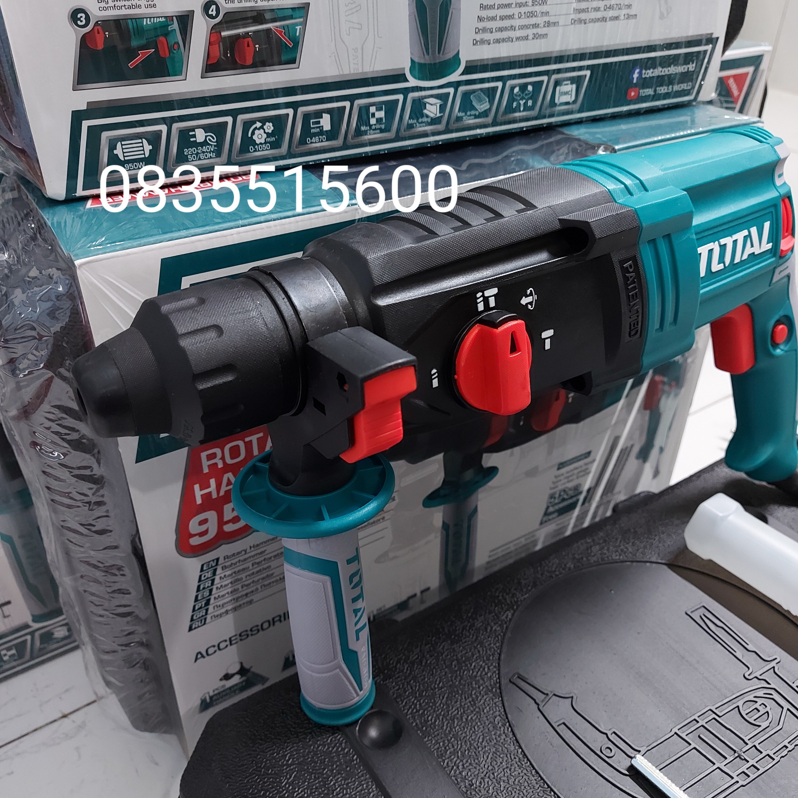 [HCM]MÁY KHOAN BÊ TÔNG 950W TOTAL TH309288