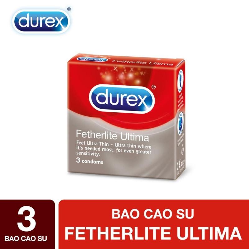 Bao cao su Durex Fetherlite Ultima 3s - Hãng phân phối chính thức nhập khẩu