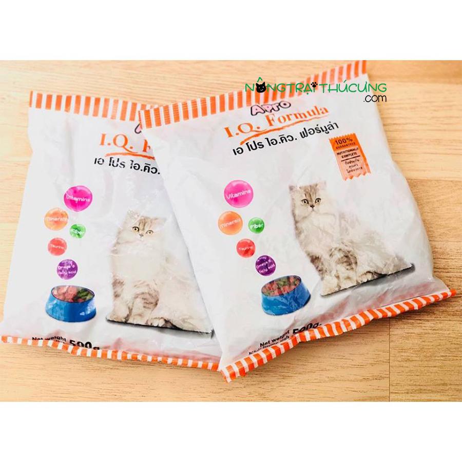 [Combo 5 gói] Hạt cho Mèo APRO IQ Formula (Thái Lan) 500g - [Nông Trại Thú Cưng]